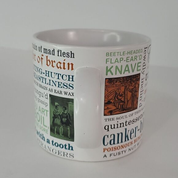 Shakespearean Insults Coffee Mug - Shakespeare's Wittiest and Meanest Insults - Picture 6 of 10